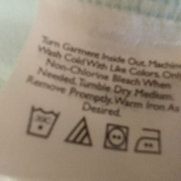 Eddie Bauer Aqua Round Neck Top - Picture 4 of 4